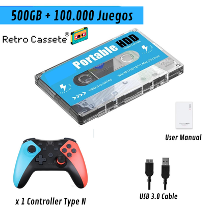 Retrocassete console